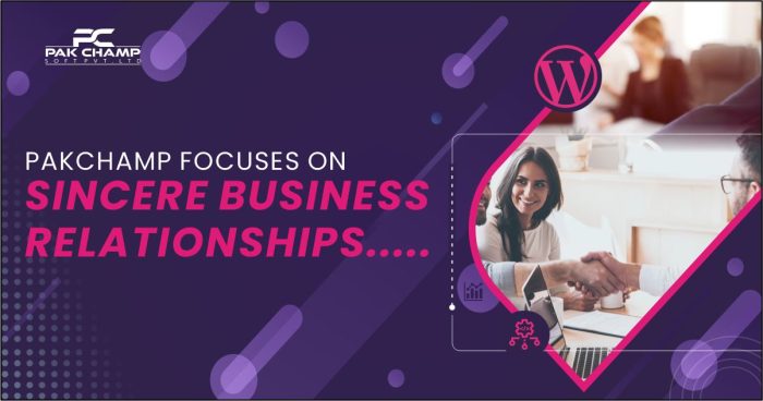 Focuses on Sincere Business Relationships