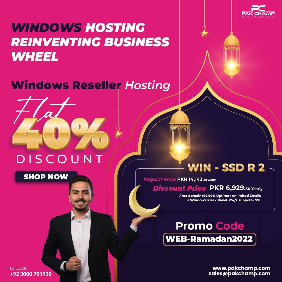 Windows Reseller Hosting ramadan deals 2022
