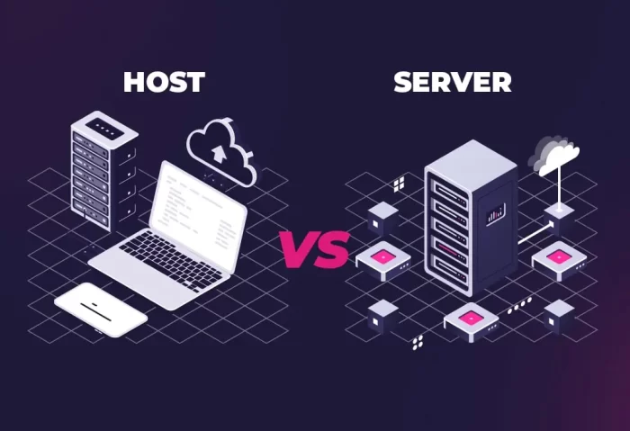 Difference Between Host and Server