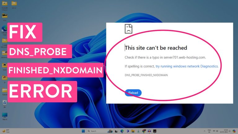 DNS Breakdown: How to Fix DNS_PROBE_FINISHED_NXDOMAIN Errors